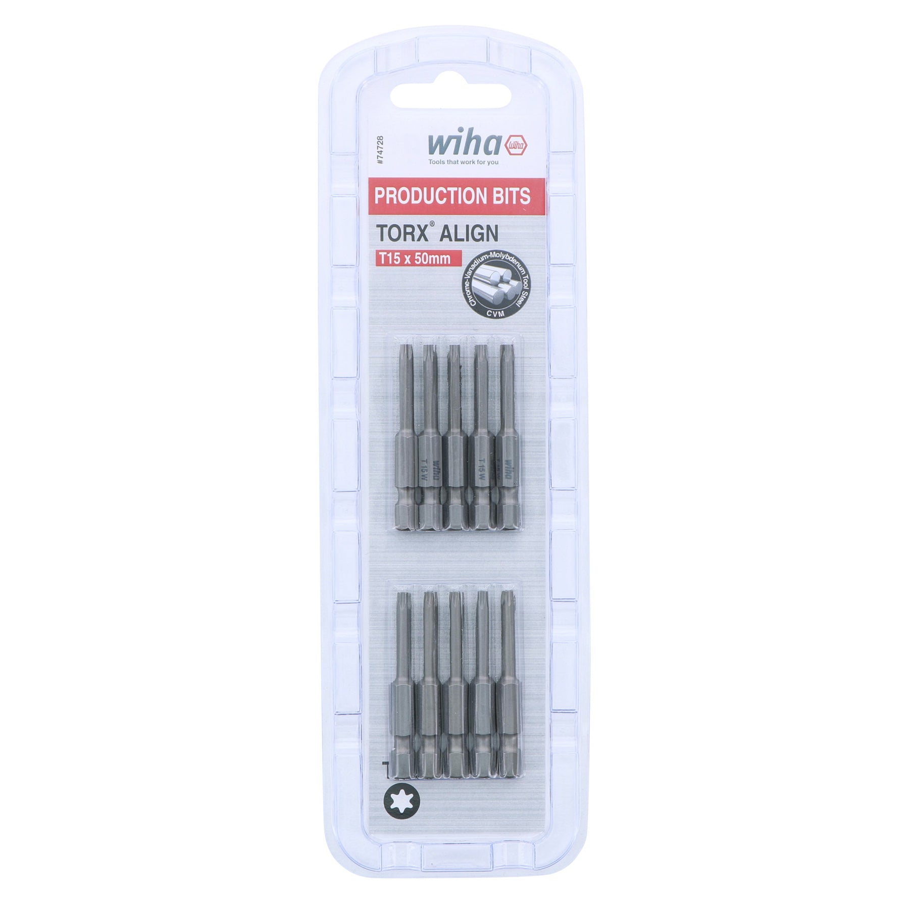 Torx Align Power Bit T15 x 50mm