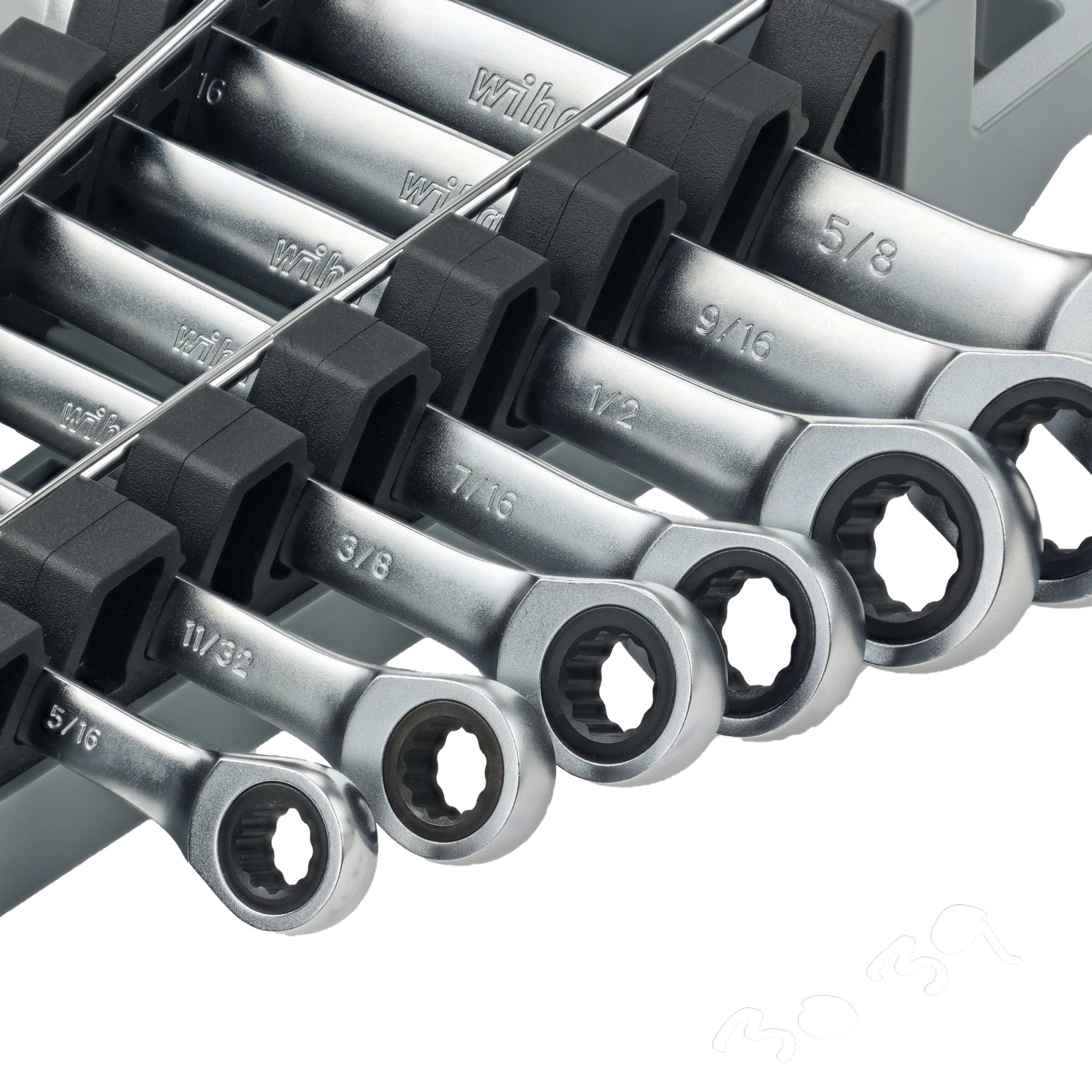 7 Piece Combination Ratchet Wrench Set - SAE