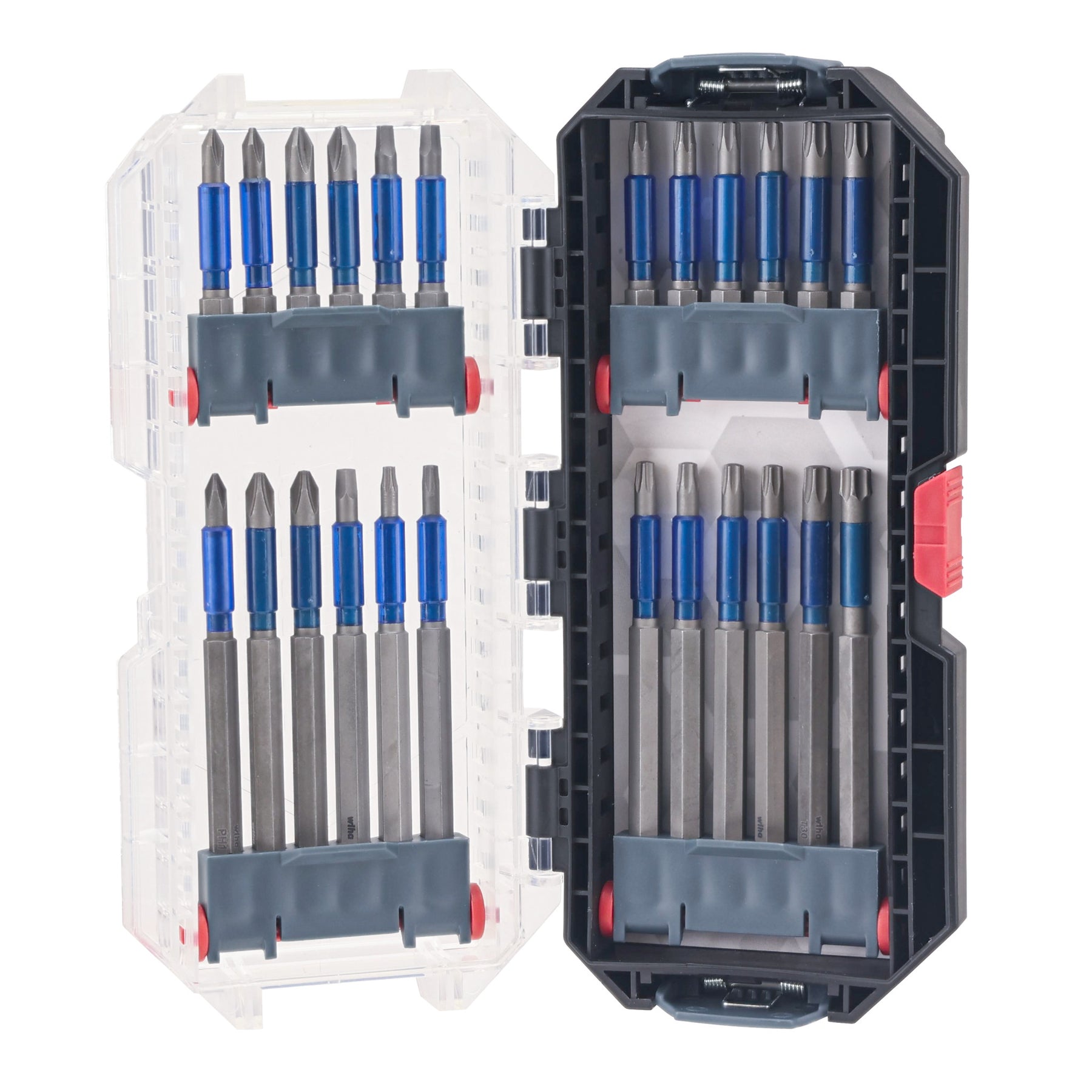 24 Piece GoStack TerminatorBlue Impact Bit Set