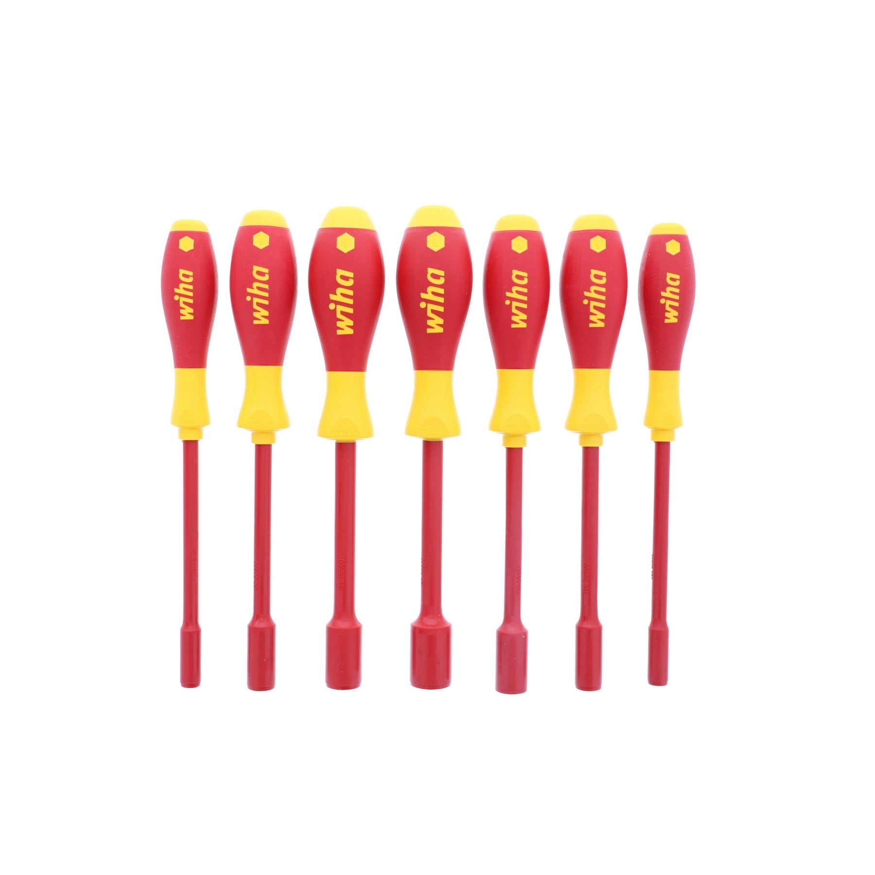 7 Piece Insulated SoftFinish Nut Driver Set - Inch