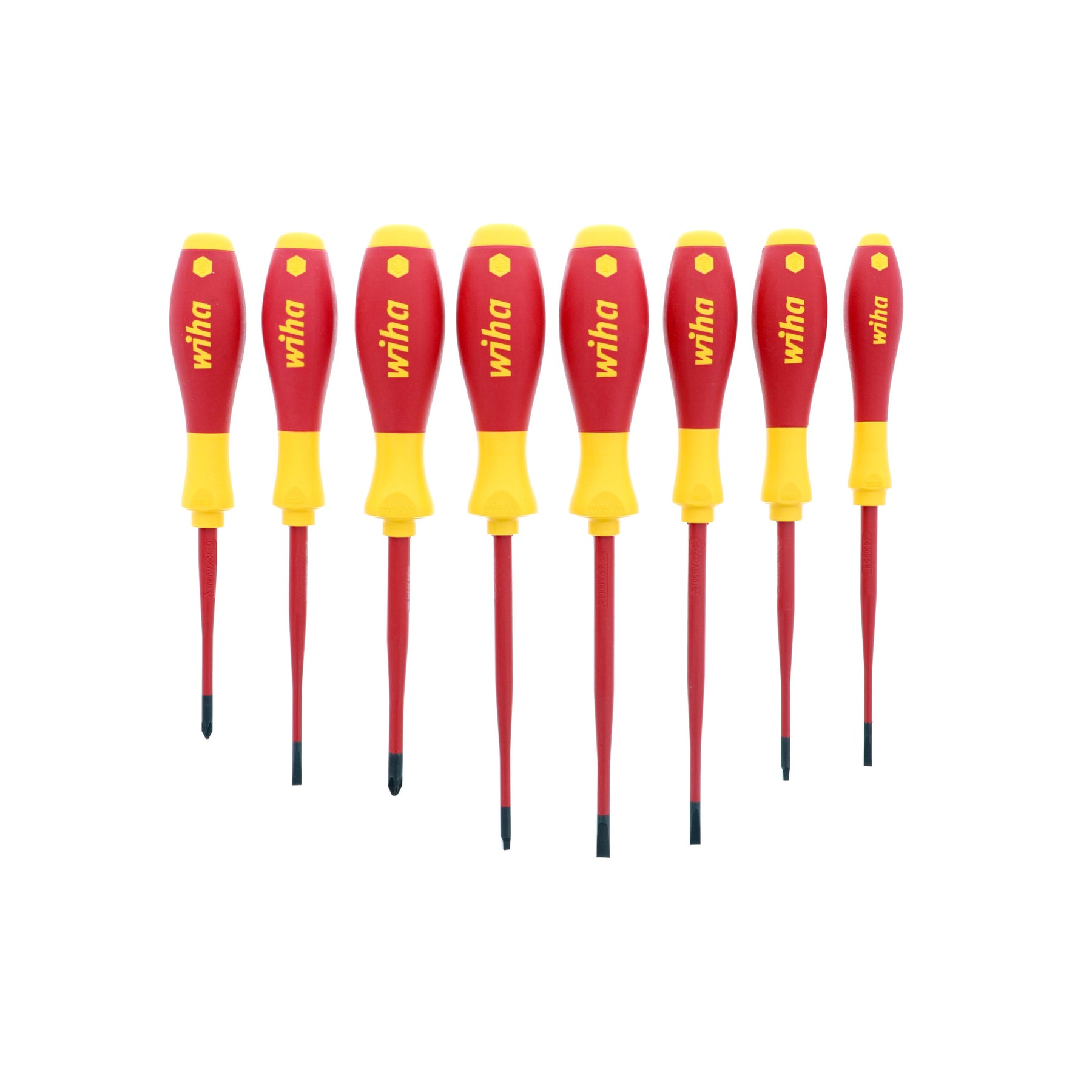 8 Piece Insulated SlimLine Screwdriver Set