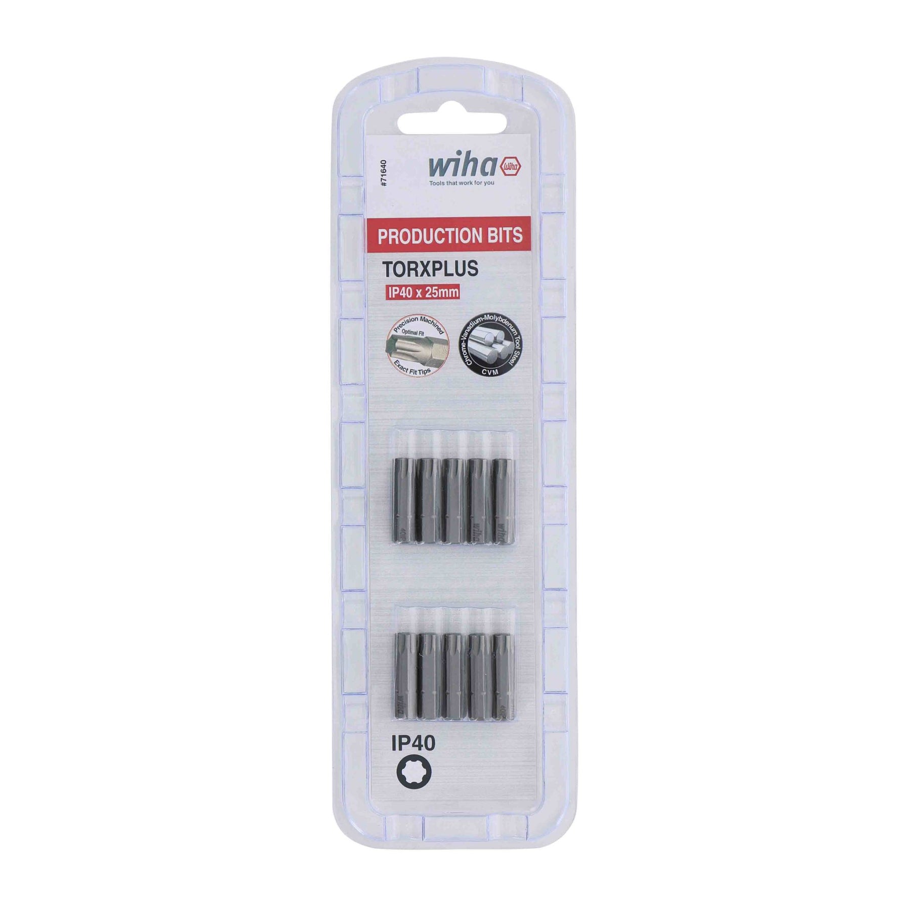 TorxPlus Bit IP40 - 25mm - 10 Pack