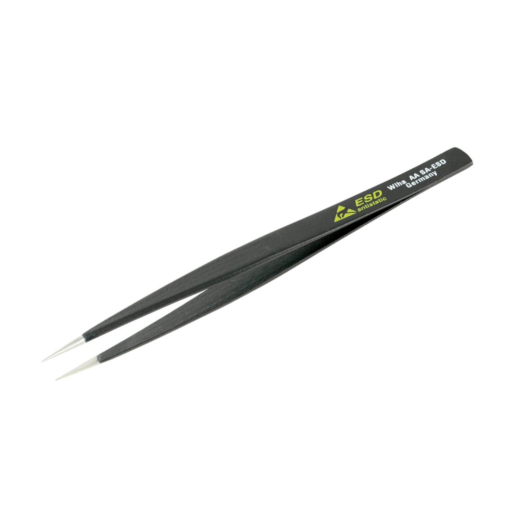 Wiha 44501 ESD Safe Tweezers AA SA - 130mm