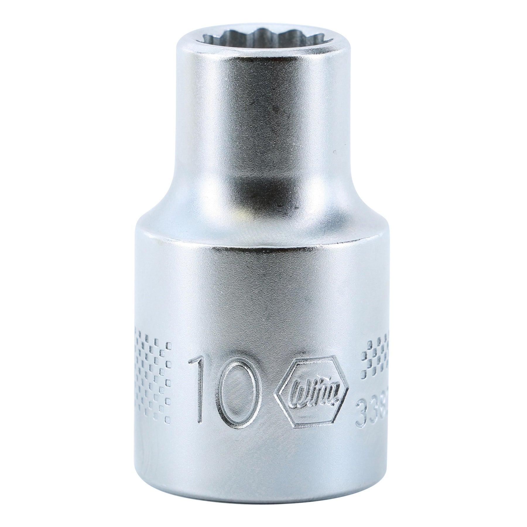 Wiha 33826 12 Point - 1/2" Drive Socket 10.0mm