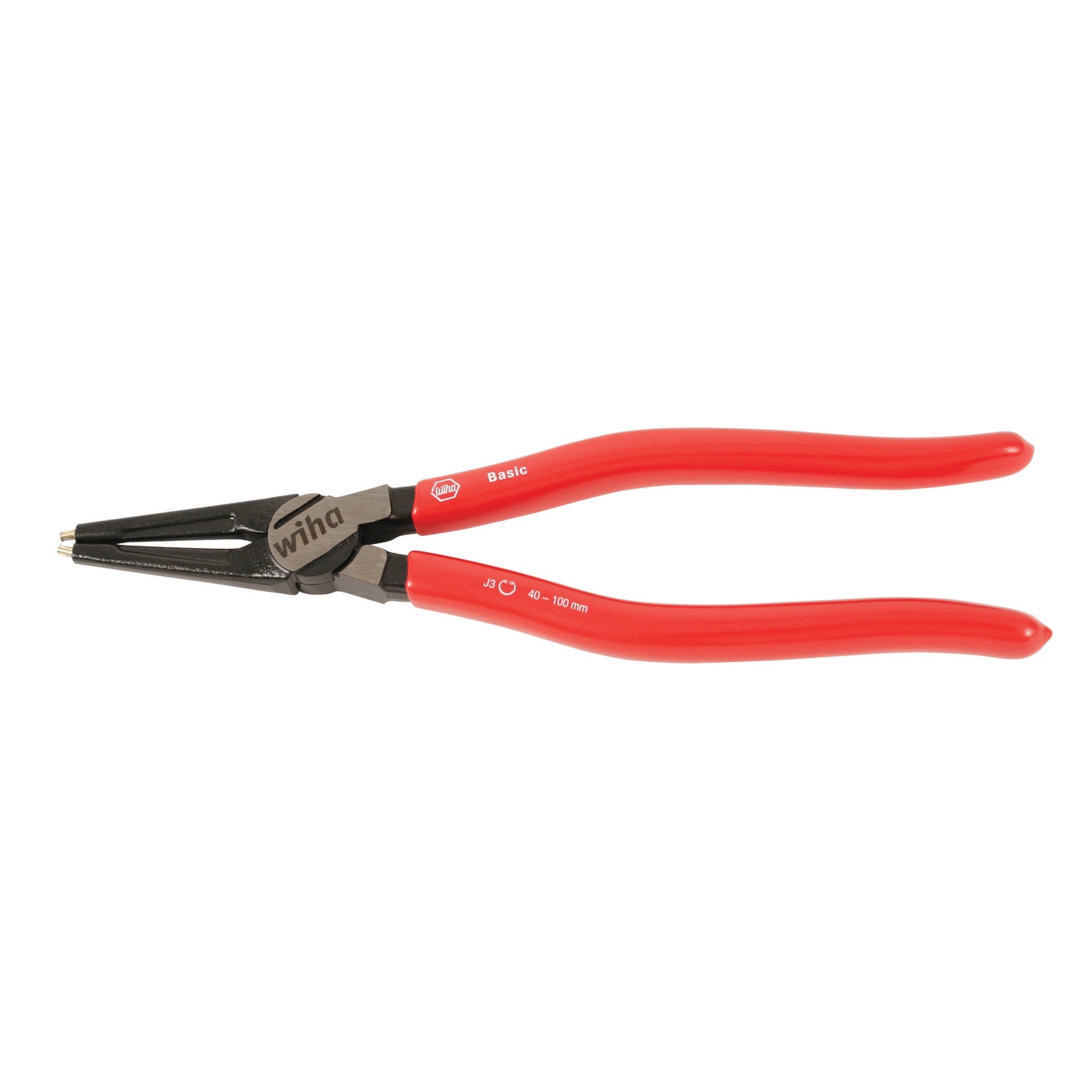 Wiha 32684 Classic Grip Internal Ring Pliers - 2.3mm Tip - 8.9"