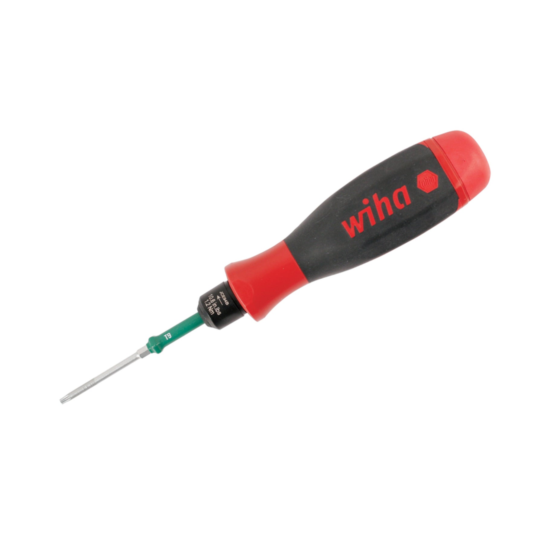 Wiha 29224 easyTorque SoftFinish Screwdriver Handle 5.3 In/lbs. 0.6Nm - Torx Blade T6