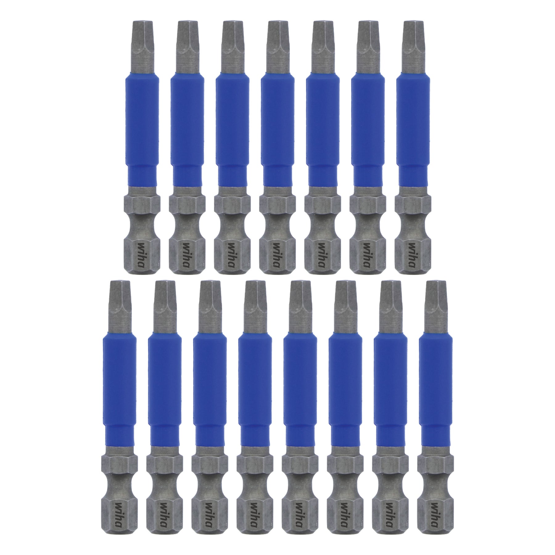 TerminatorBlue Impact Bit Square #2 - 2 Inch - 15 Pack