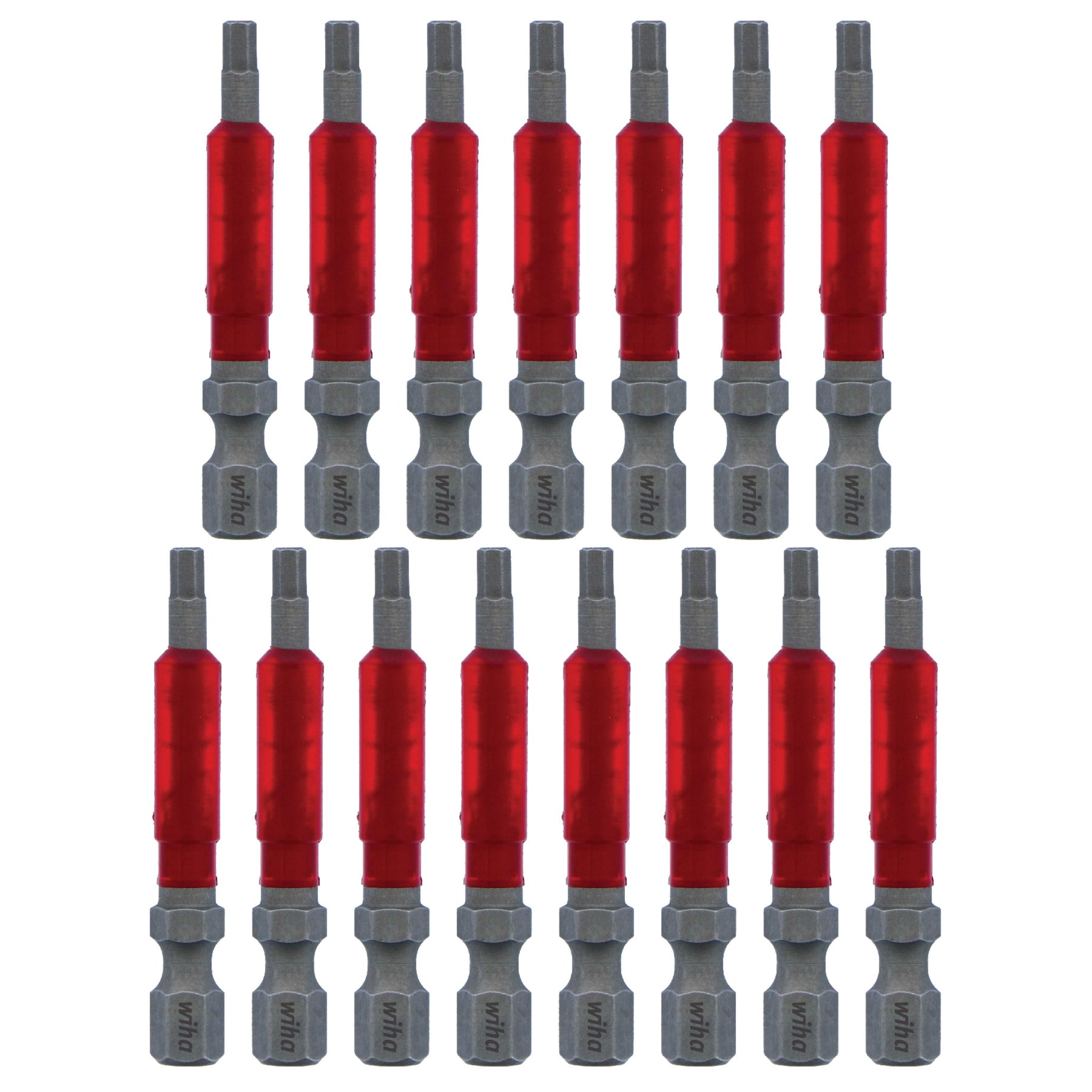 Wiha 76663 MaxxTor Impact Bit Hex 3.0mm - 49mm - 15 Pack