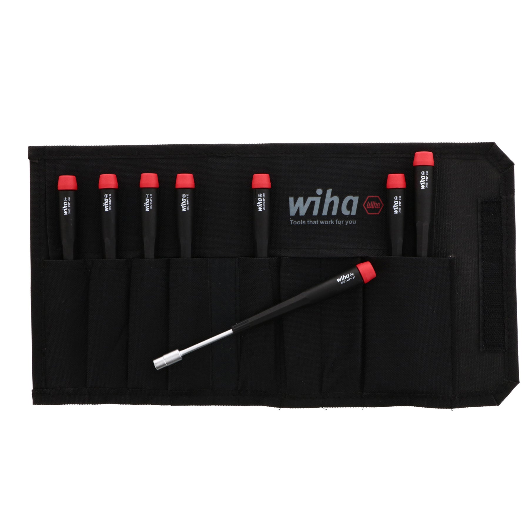 8 Piece Precision Nut Driver Set - SAE
