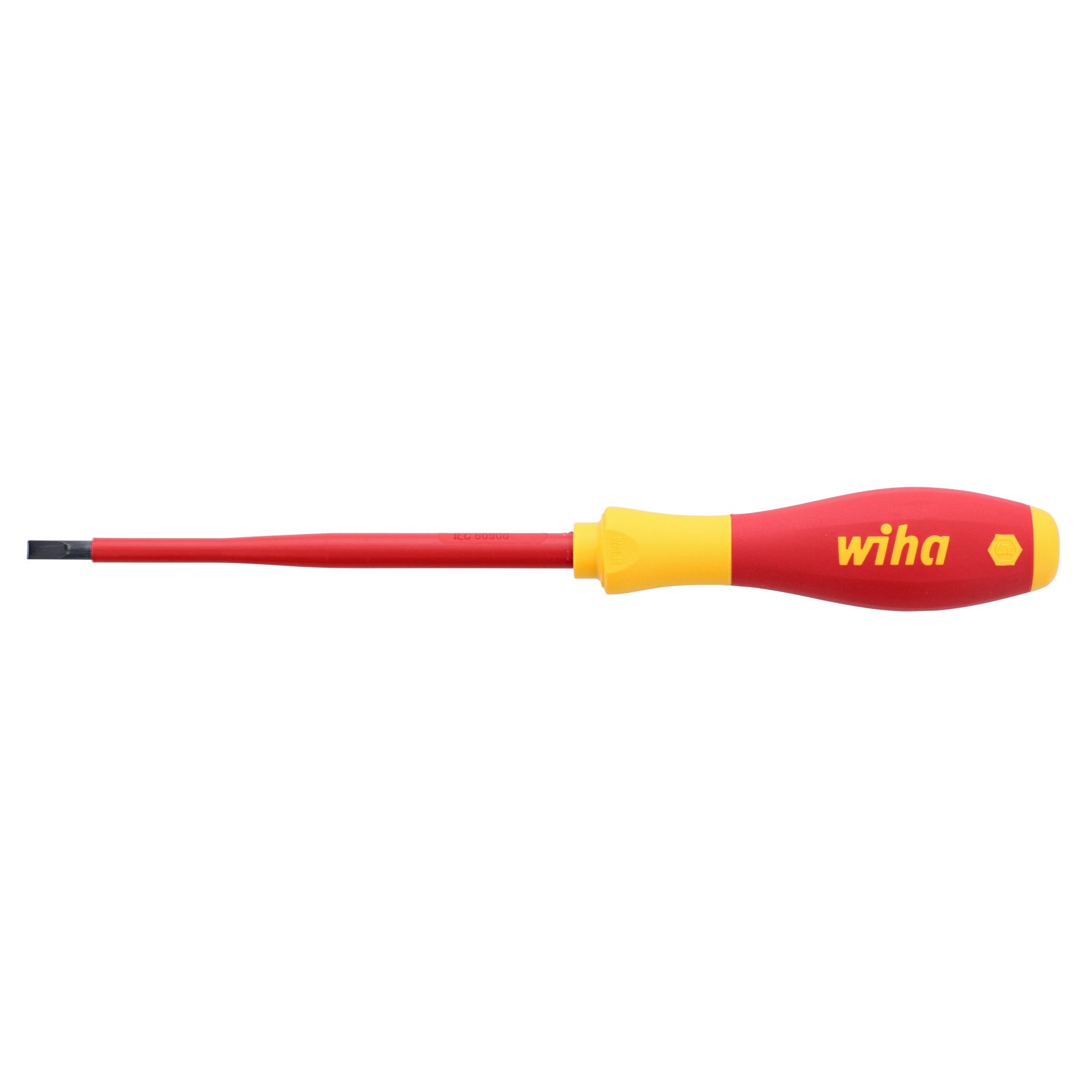 Wiha 32024 Insulated SoftFinish Slotted Screwdriver 4.5mm x 125mm
