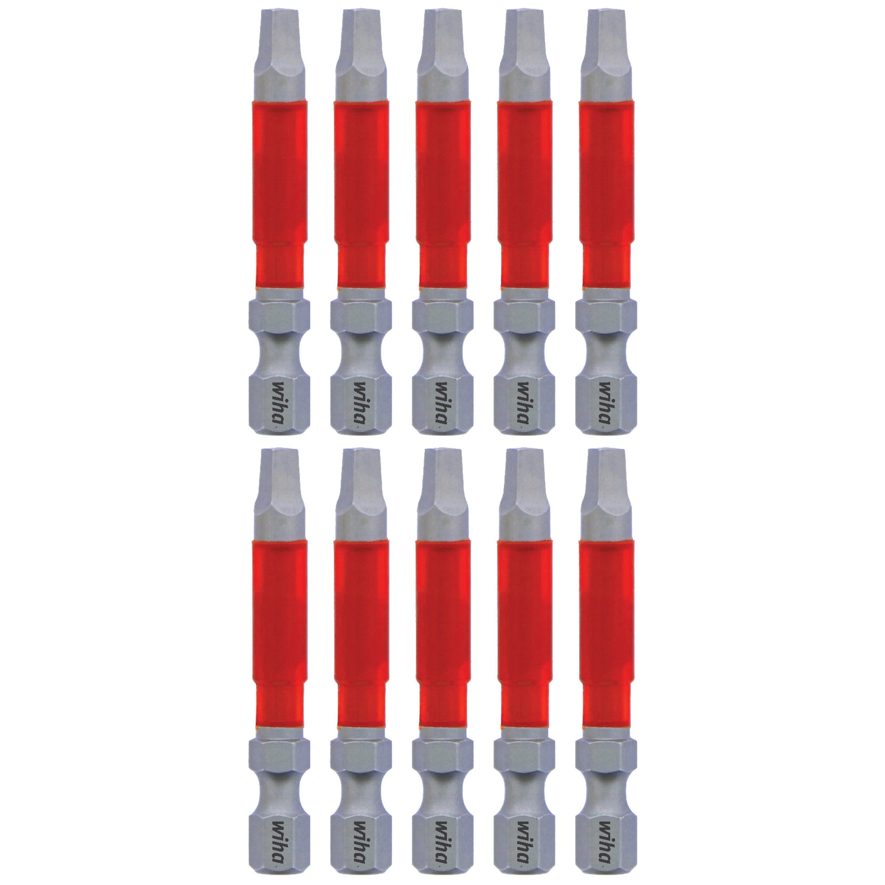 MaxxTor Impact Power Bit Square #3 x 49mm - 10 Pack