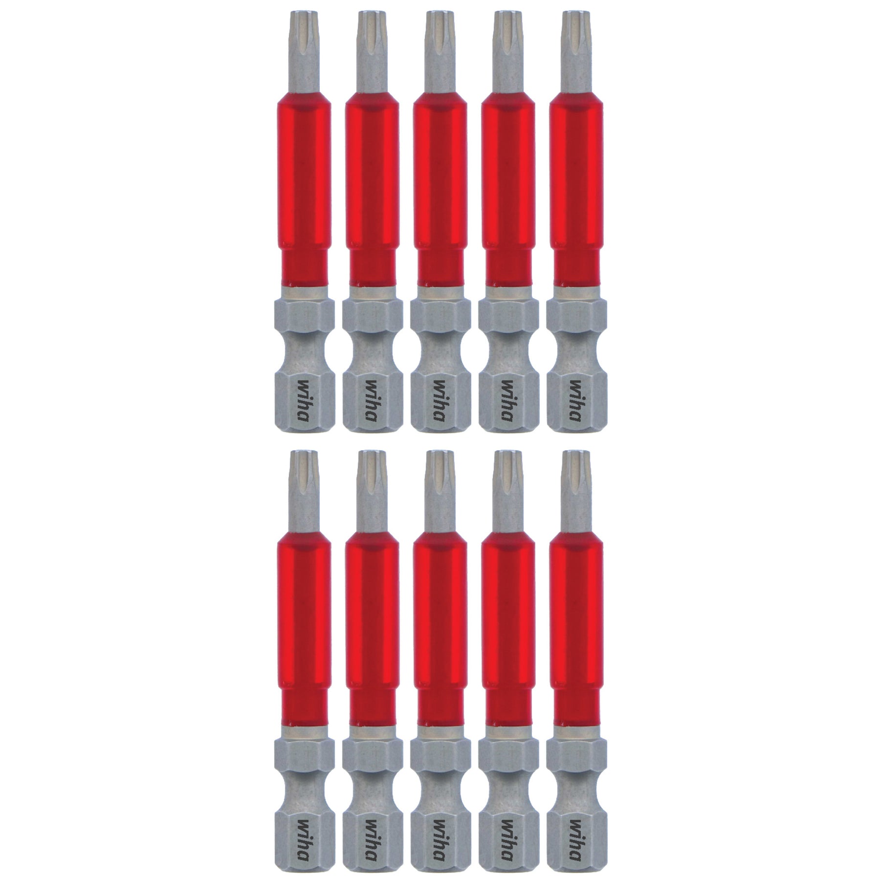 Wiha 76554 MaxxTor Impact Bit Torx T15 x 49mm - 10 Pack