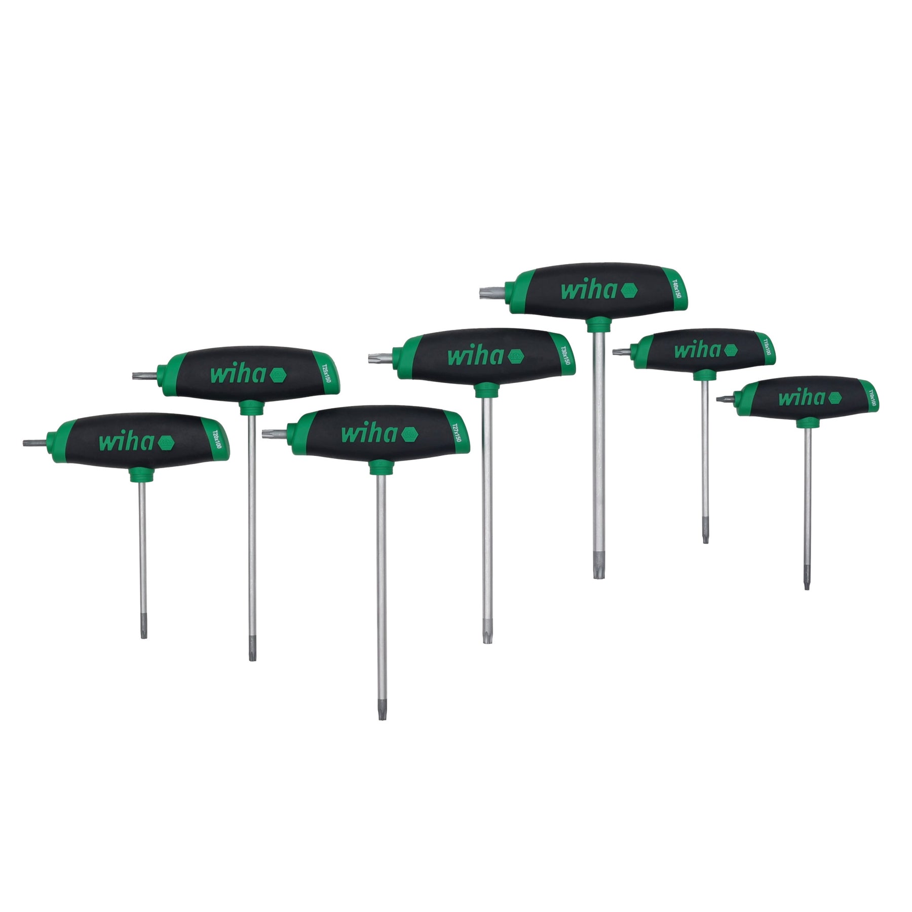 7 Piece SoftGrip Dual Drive Torx T-Handle Tray Set