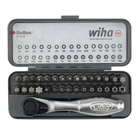 32 Piece GoBox Master Torx Bit Set with Mini Ratchet
