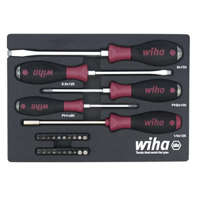 25 Piece MicroFinish Screwdriver Tray Set