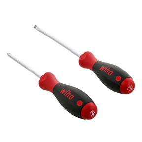 2 Piece SoftFinish Slotted and Phillips Screwdriver Set