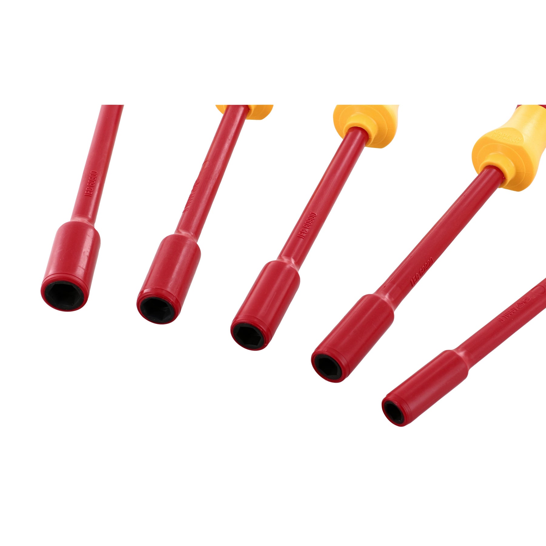 5 Piece Insulated SoftFinish Nut Driver Set - Metric