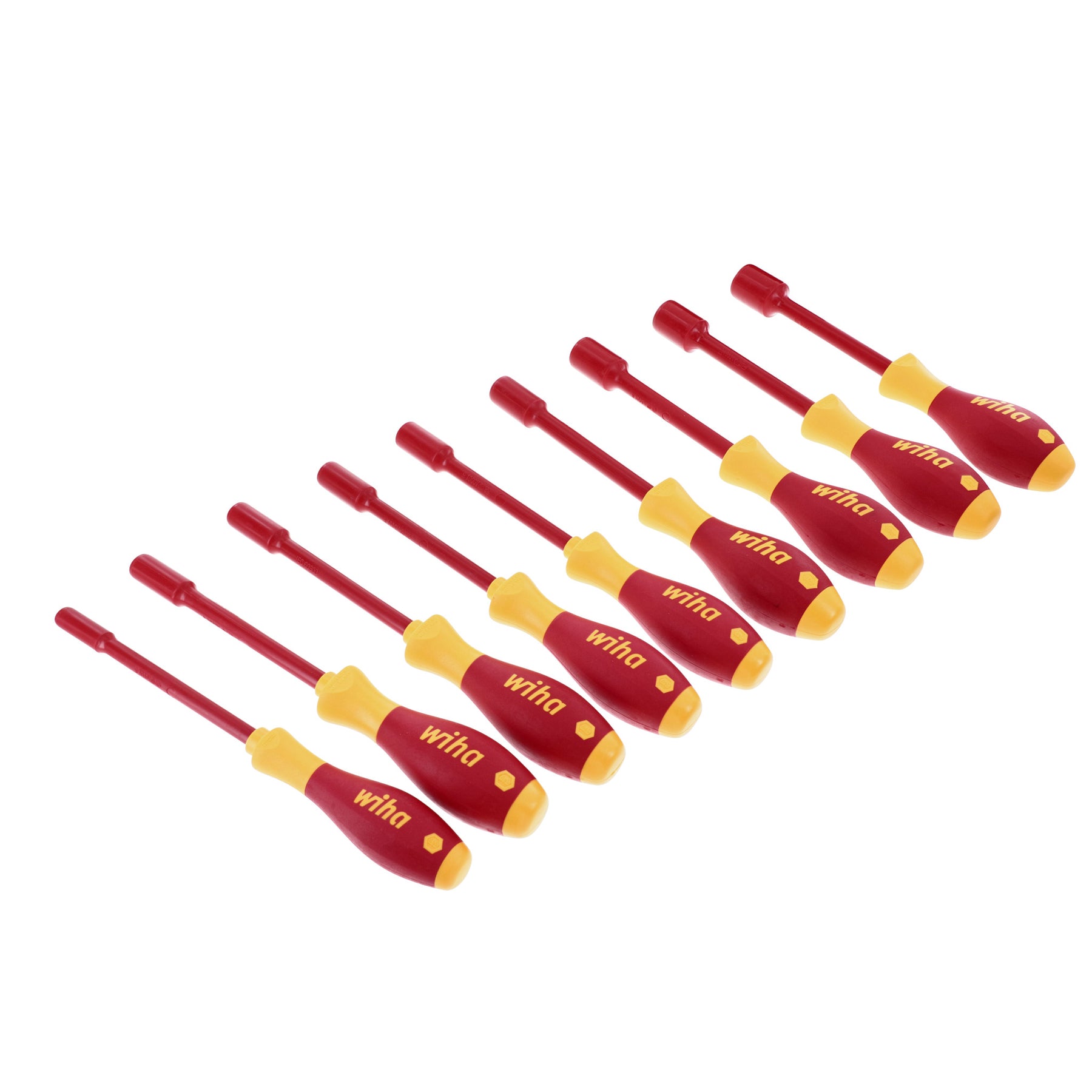 9 Piece Insulated SoftFinish Nut Driver Set - Inch