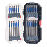 24 Piece GoStack TerminatorBlue Impact Bit Set