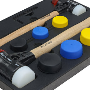 14 Piece Split Head Mallet Tray Set