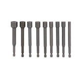 9 Piece Power Blade Nut Setter Set - Inch