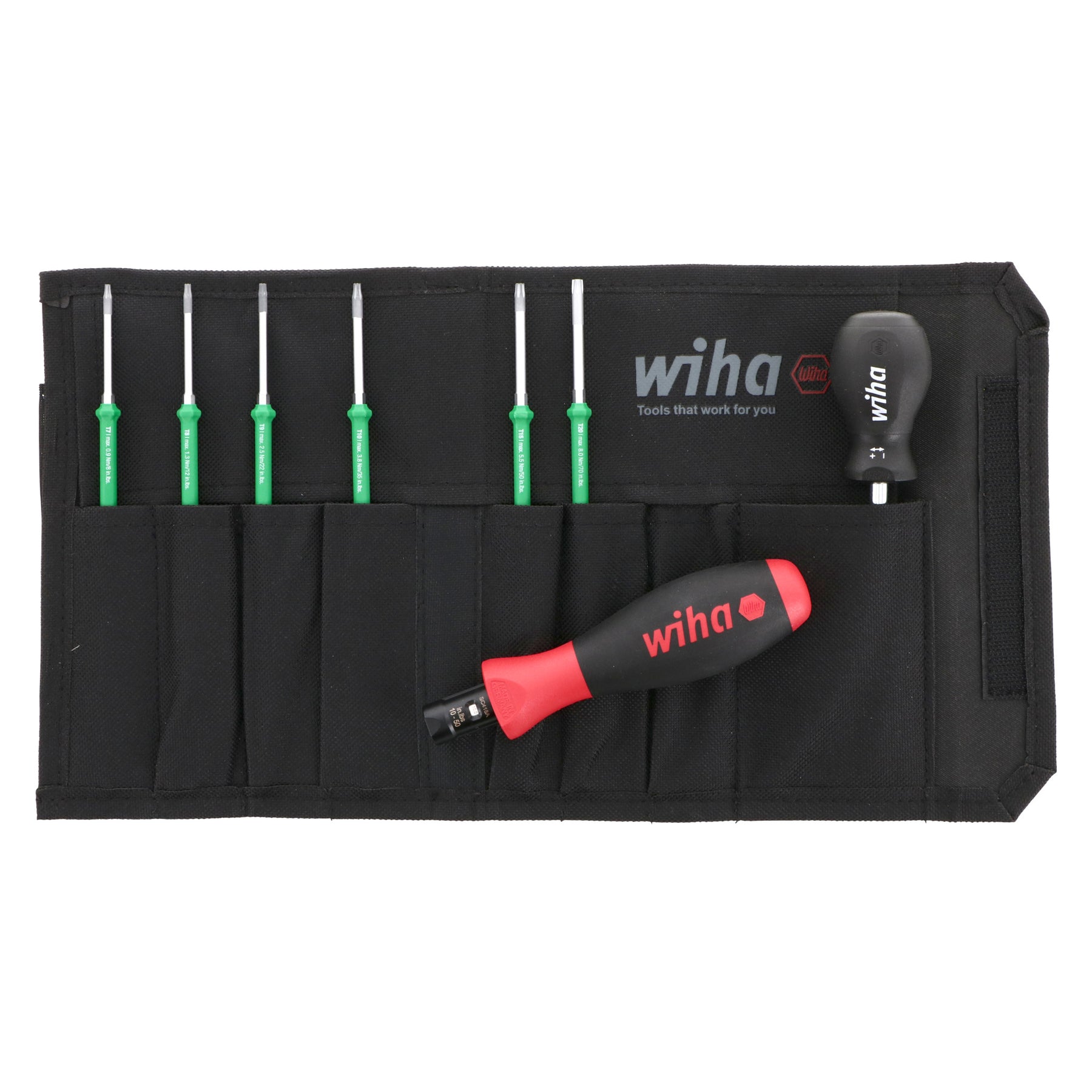 8 Piece TorqueControl Torx Blade Set