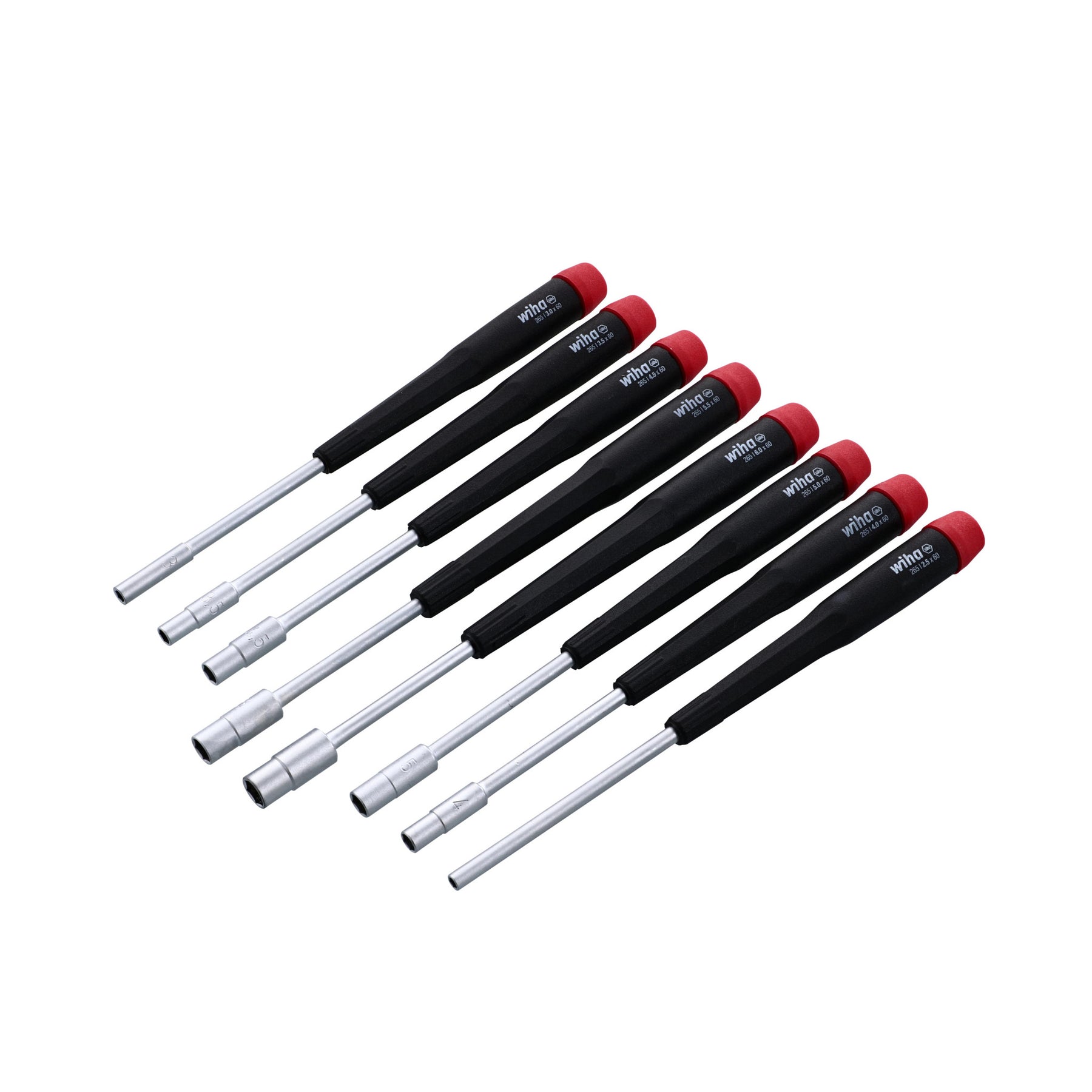 8 Piece Precision Nut Driver Set - Metric