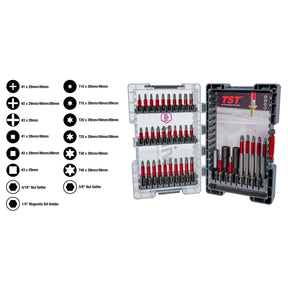 40 Piece MaxxTor Impact Bit Set
