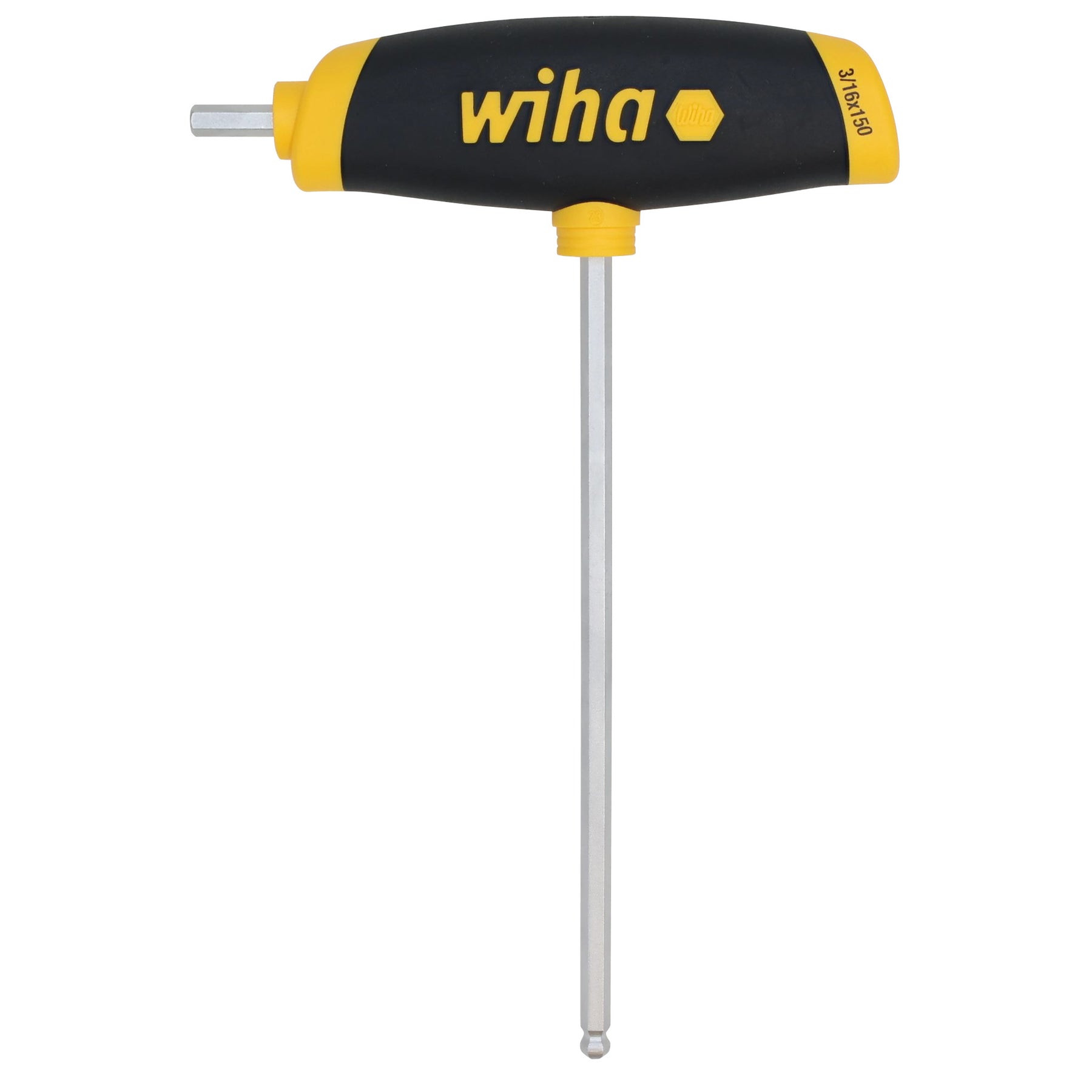 SoftGrip Dual Drive Hex T-handle 3/16"