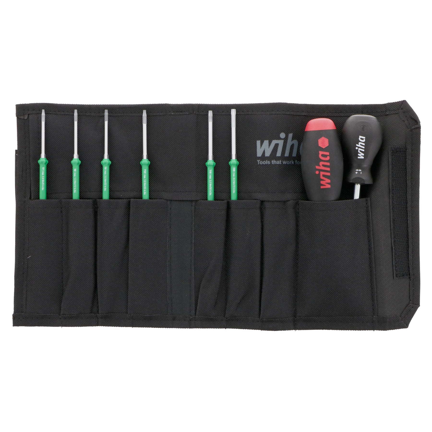 8 Piece TorqueControl Torx Blade Set
