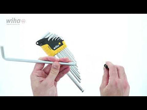 22 Piece MagicRing Ball End Hex L-Key Set - Inch, Metric