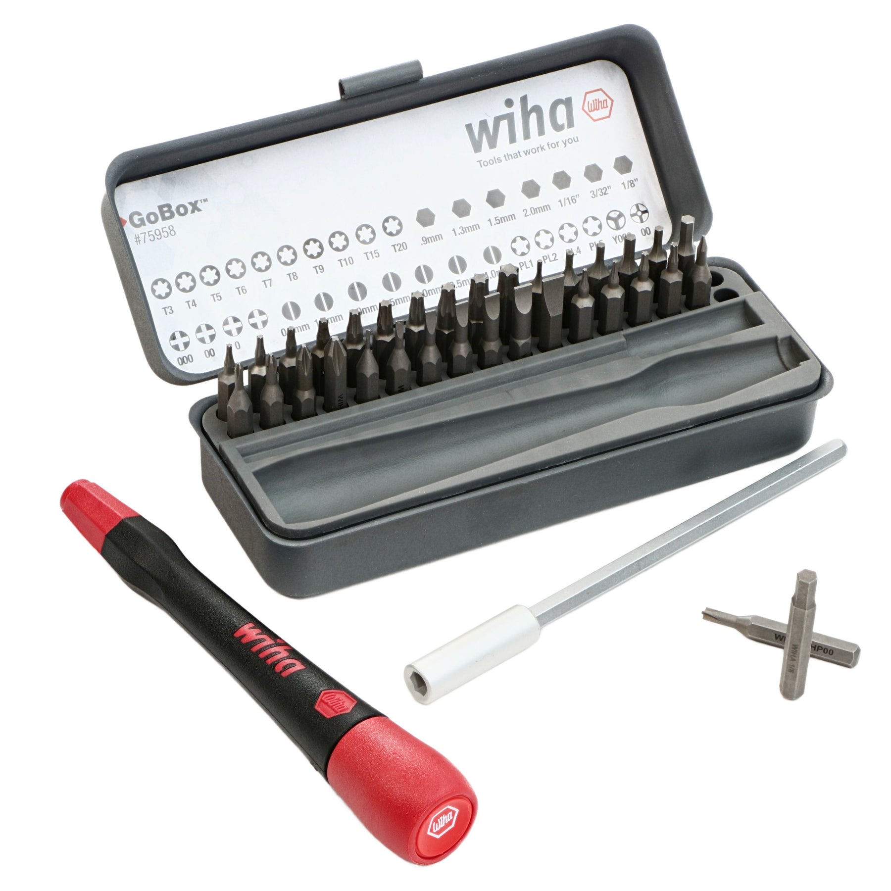 36 Piece GoBox Precision Micro Bit Set
