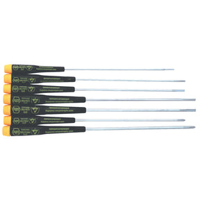 7 Piece ESD Safe Precision Extra Long Screwdriver Set