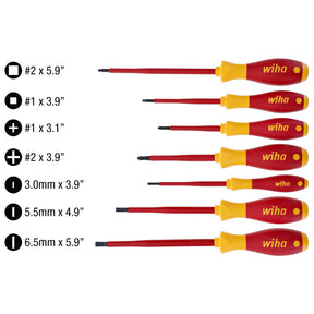 7 Piece Insulated SoftFinish Screwdriver Set