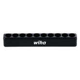 10 Piece Black Holder for 1/4 Bits