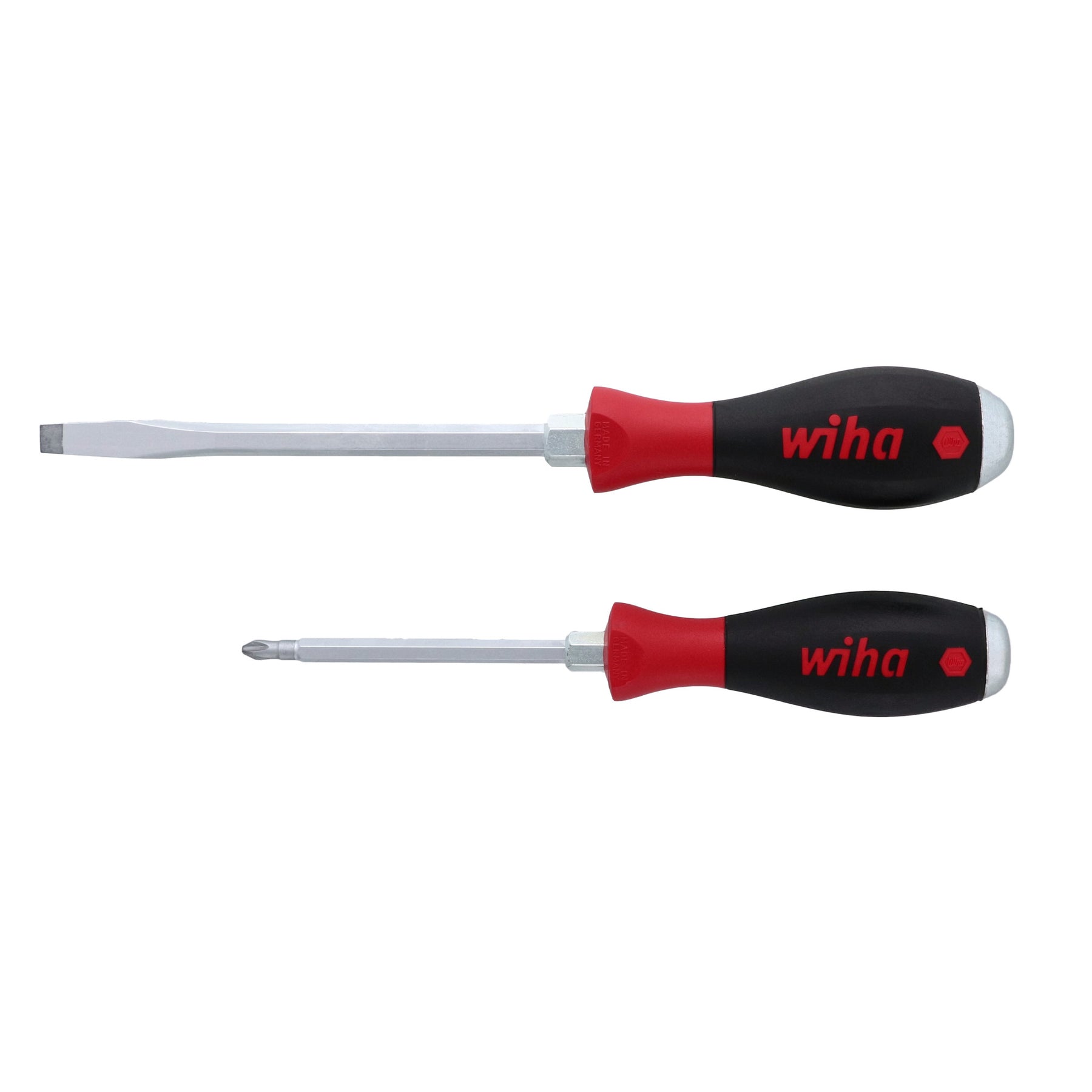2 Piece SoftFinish XHeavy Duty Slotted and Phillips Screwdriver Set