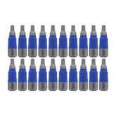 Wiha 70065 TerminatorBlue Impact Bit Square #2 - 1 Inch - 20 Pack