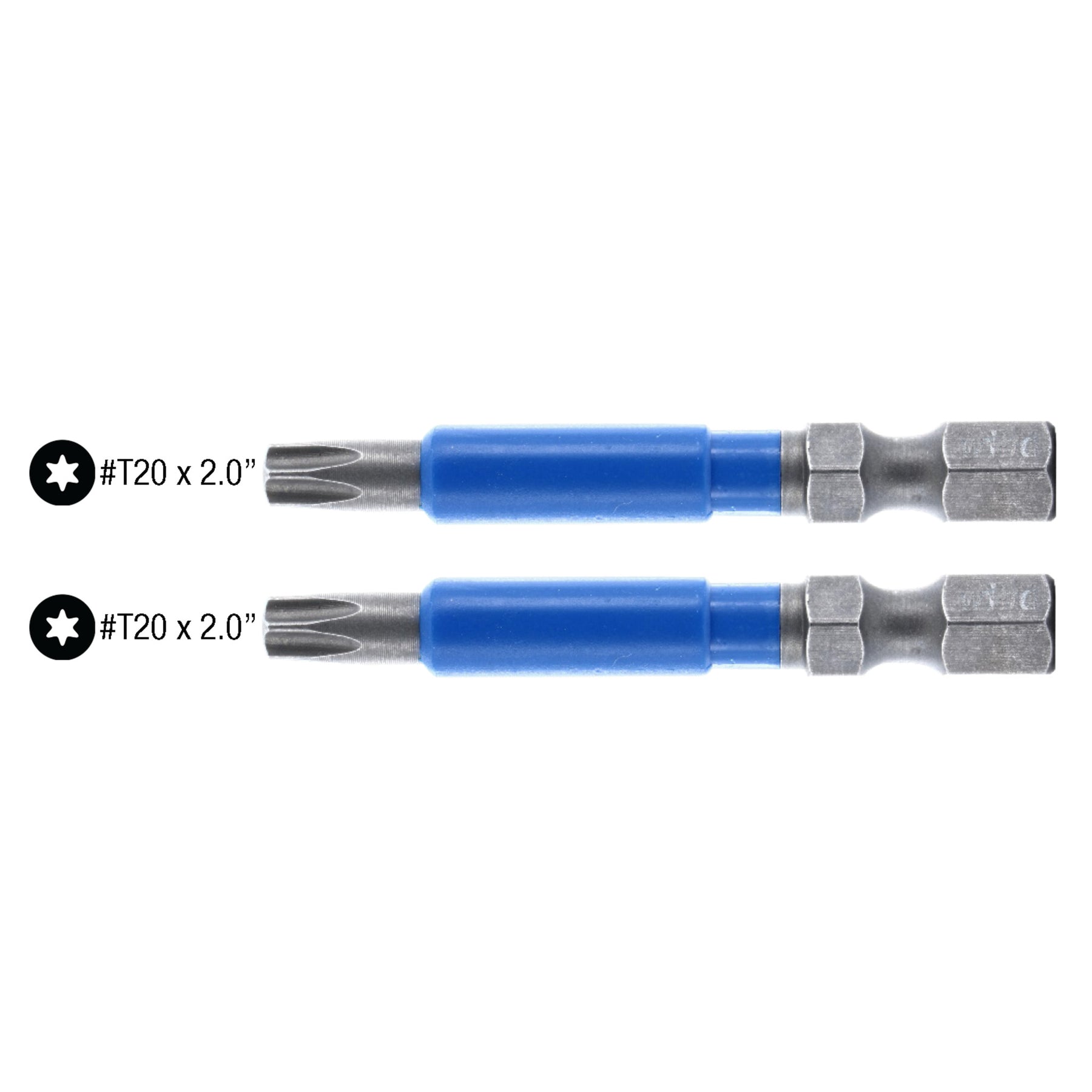 TerminatorBlue Impact  Bit Torx T25 - 2 Inch - 2 Pack