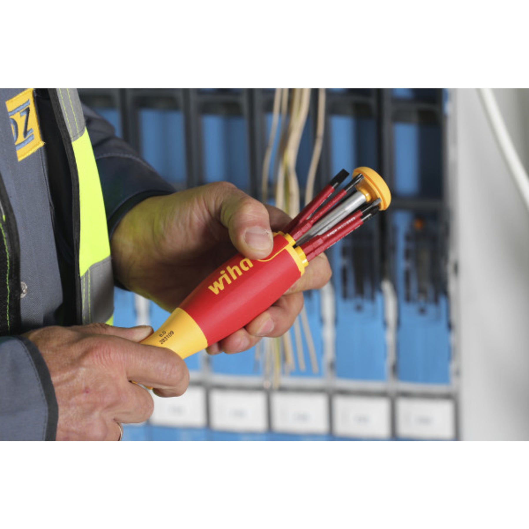 7 Piece Insulated SlimLine Ultra-Driver Blade Set Slotted, Phillips