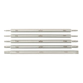 Wiha 28477 5 Piece Drive-Loc VI Security Torx Blade Set