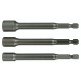 Wiha 70492 3 Piece 1/4" Drive Nut Setter Set - 1/4" - 5/16" - 3/8'' x 6"