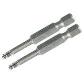 Wiha 74547 Torx Ball End Bit T27 - 50mm -  2 Pack