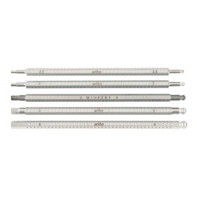 Wiha 28476 5 Piece Drive-Loc VI Hex Blade Set