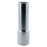 Wiha 33869 12 Point - 1/2" Drive Deep Socket 13.0mm