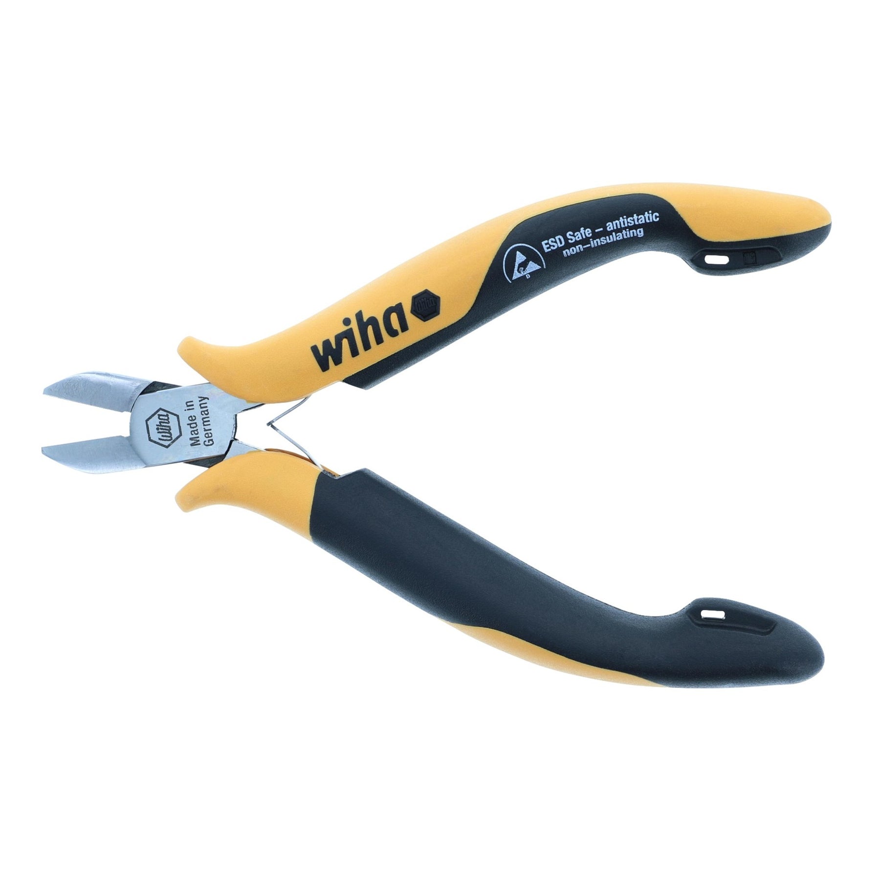 Wiha 32714 Electronic  ESD Safe Precision Slim Oval Head FullFlush Cutter