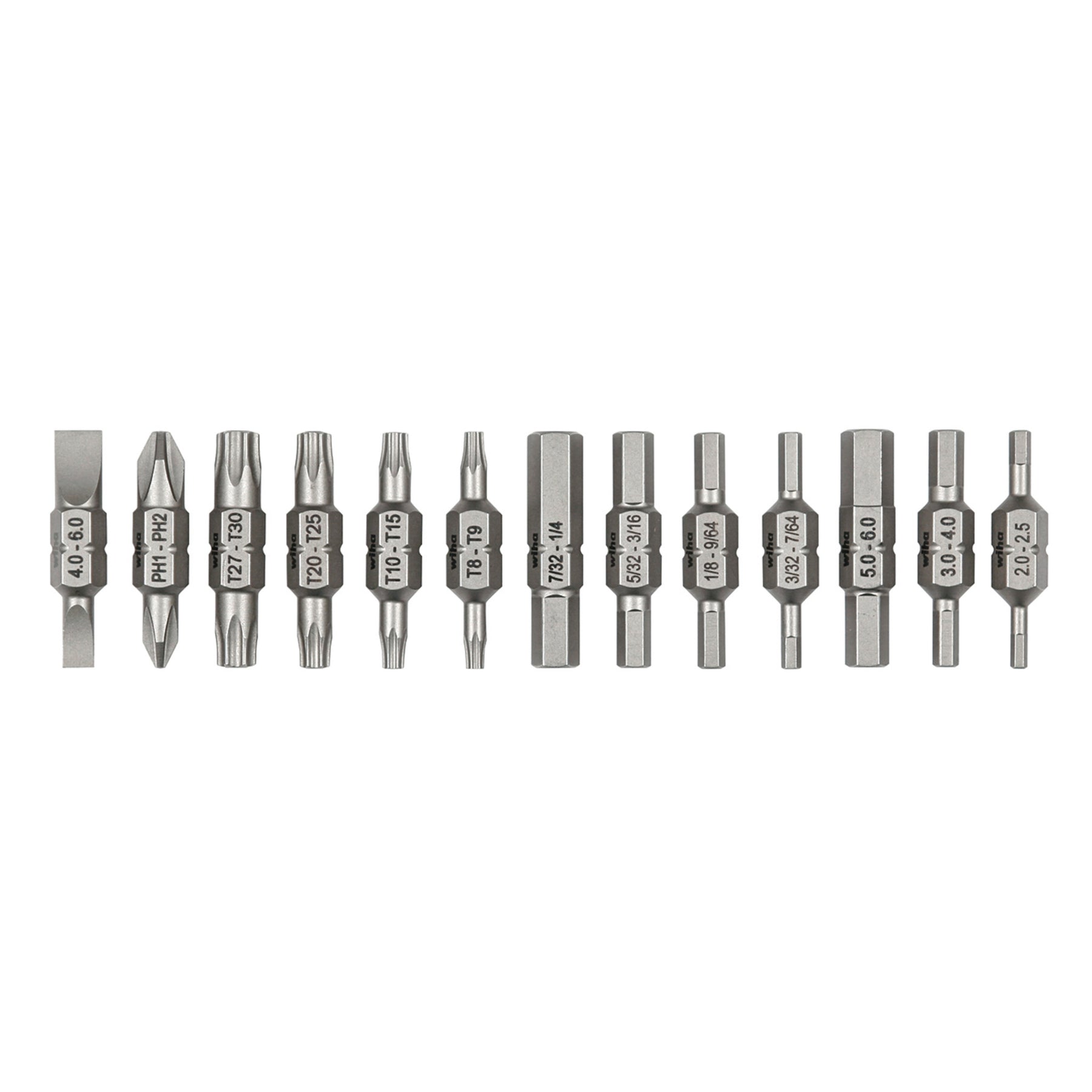 14 Piece Ultra Driver 26-in-1 Industrial Bit Holder Set