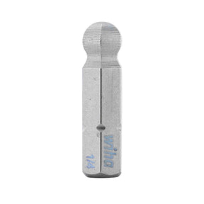 Wiha 71708 Ball End Hex Bit 1/4 - 25mm - 10 Pack