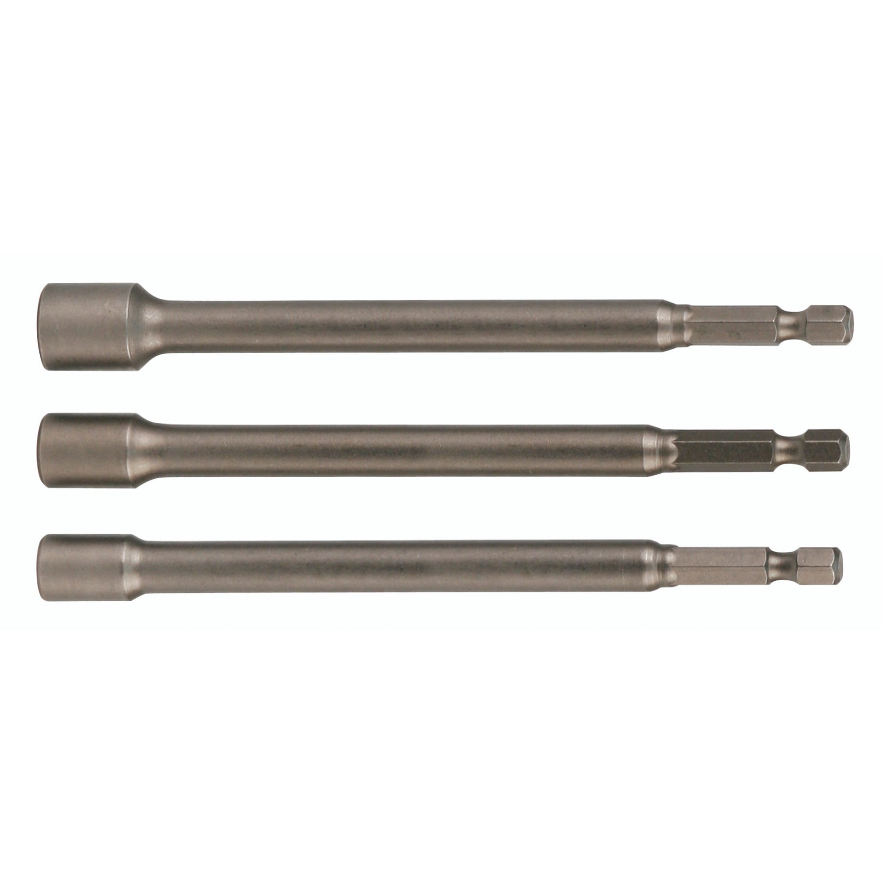 3 Piece 1/4" Drive Nut Setter Set - 1/4" - 5/16" - 3/8'' x 12"