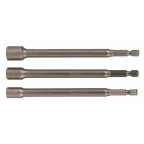 3 Piece 1/4" Drive Nut Setter Set - 1/4" - 5/16" - 3/8'' x 12"