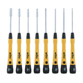 Wiha 27789 8 Piece ESD Safe Picofinish Precision Nut Driver Set - Metric